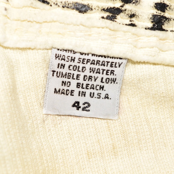 BLACK METAL Waxed Corduroy Wide Pants by Digital Trenches - Picture 4 of 4